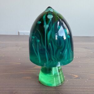 Vintage lucite mushroom